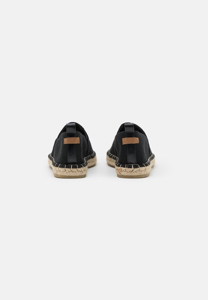 Chaussure Basse Anna Field Espadrillas Plates Slip on Noir Femme | VBN-0283904